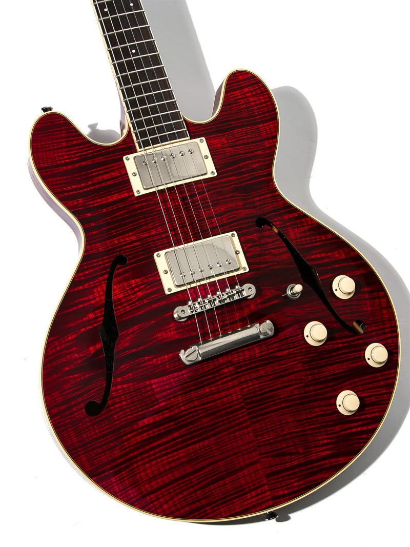 Collings I-35 Deluxe Figured Top Crimson 2007 11