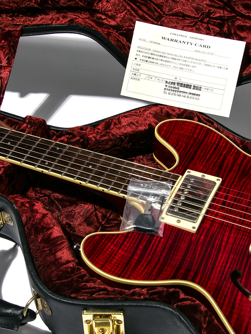 Collings I-35 Deluxe Figured Top Crimson 2007 12