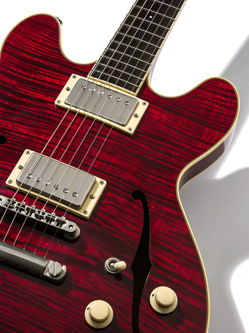 Collings I-35 Deluxe Figured Top Crimson 2007 9