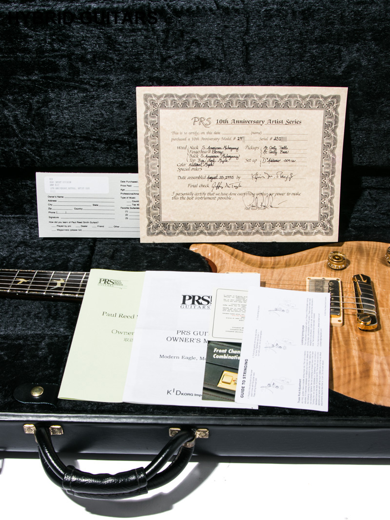 Paul Reed Smith(PRS) 10th Anniversary Artist Series Natural 13
