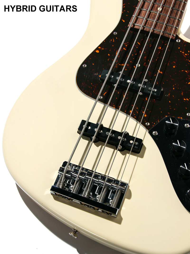 Sadowsky NYC Vintage 5strings J-Bass Olympic White 2015 11