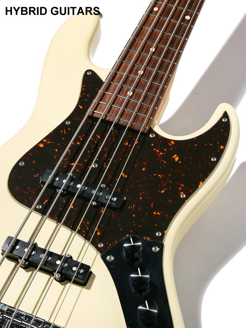 Sadowsky NYC Vintage 5strings J-Bass Olympic White 2015 9