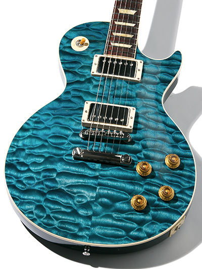 Gibson Custom Shop 60th Anniversary 1959 Les Paul Standard 5A Quilt Turquoise Blue Gloss 2019