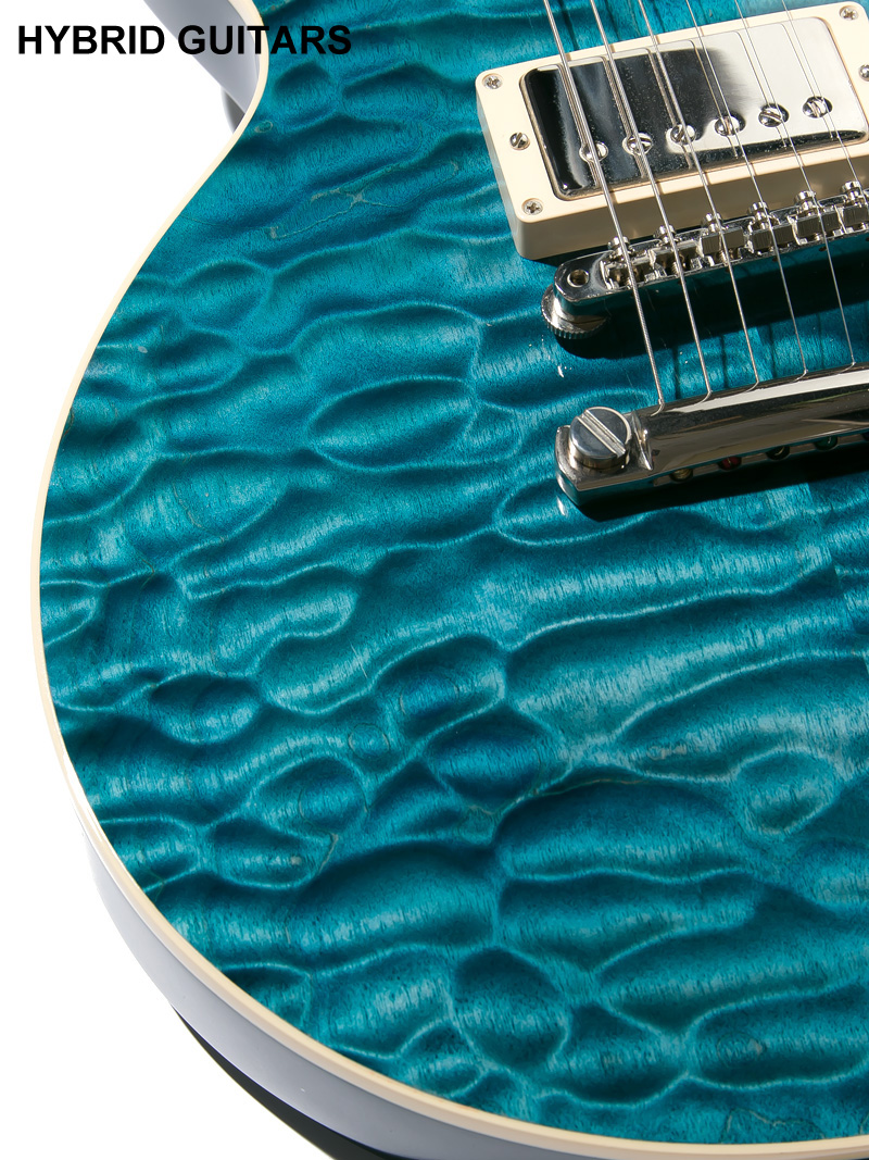 Gibson Custom Shop 60th Anniversary 1959 Les Paul Standard 5A Quilt Turquoise Blue Gloss 2019 11