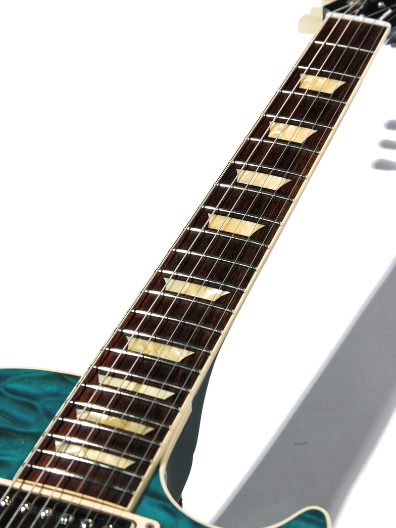 Gibson Custom Shop 60th Anniversary 1959 Les Paul Standard 5A Quilt Turquoise Blue Gloss 2019 7