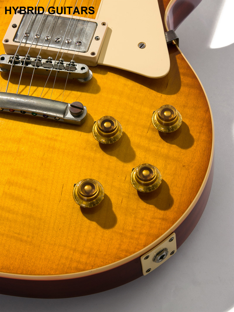 Gibson Custom Shop Historic Collection 1958 Les Paul Standard Reissue Figured VOS Honey Burst 2018 10