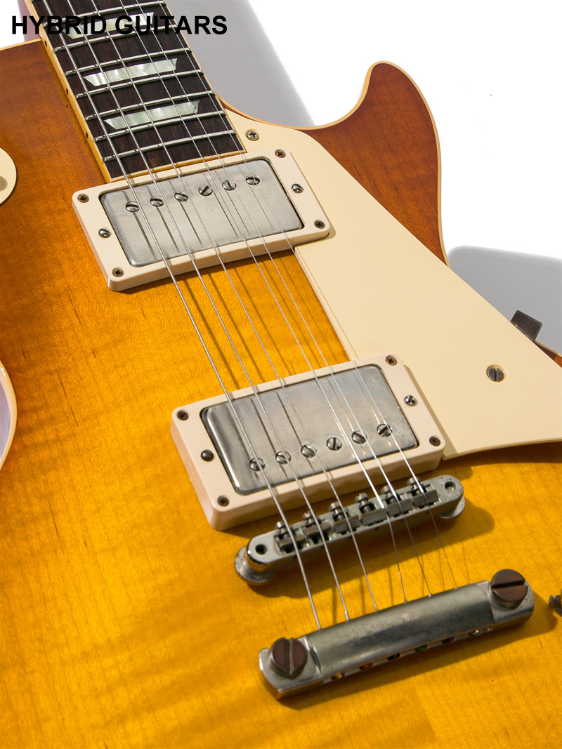 Gibson Custom Shop Historic Collection 1958 Les Paul Standard Reissue Figured VOS Honey Burst 2018 11