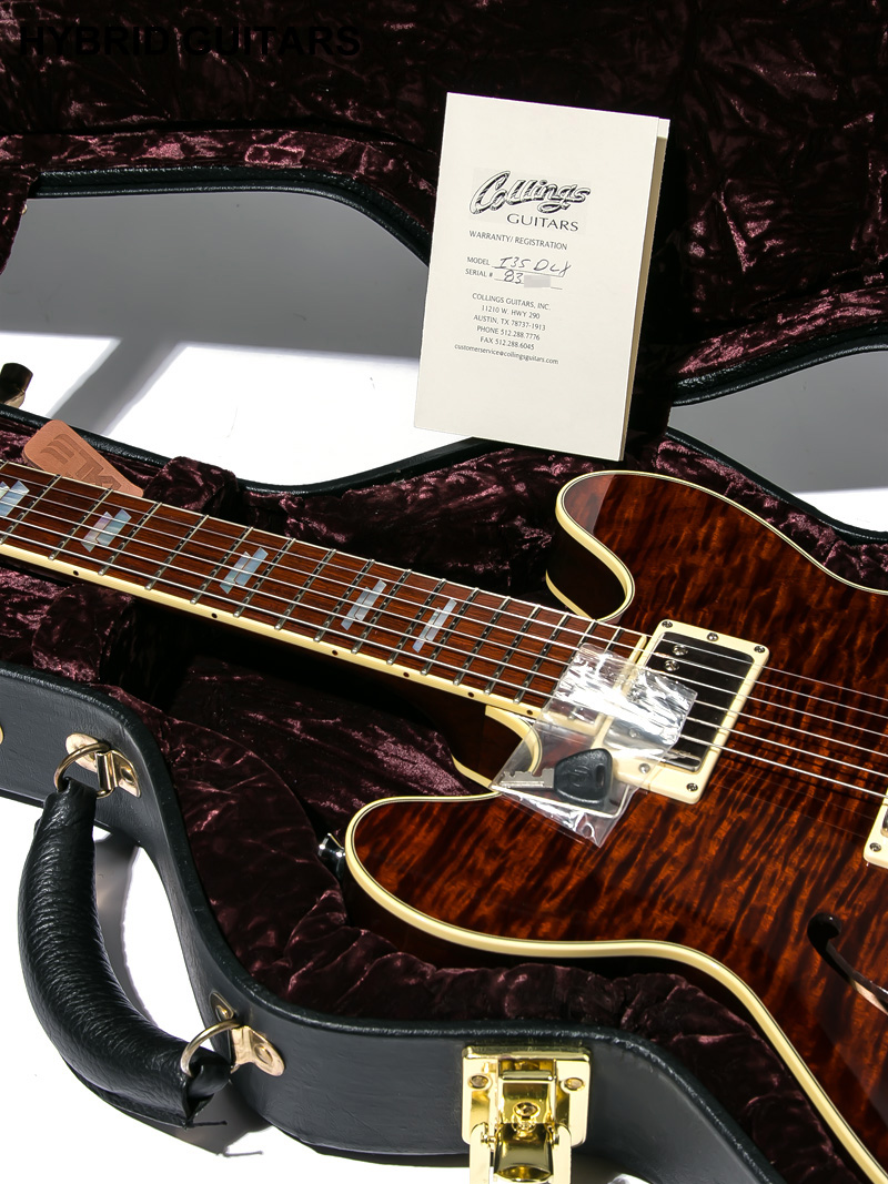 Collings I-35 Deluxe Quilt Top Root Beer 2008 12