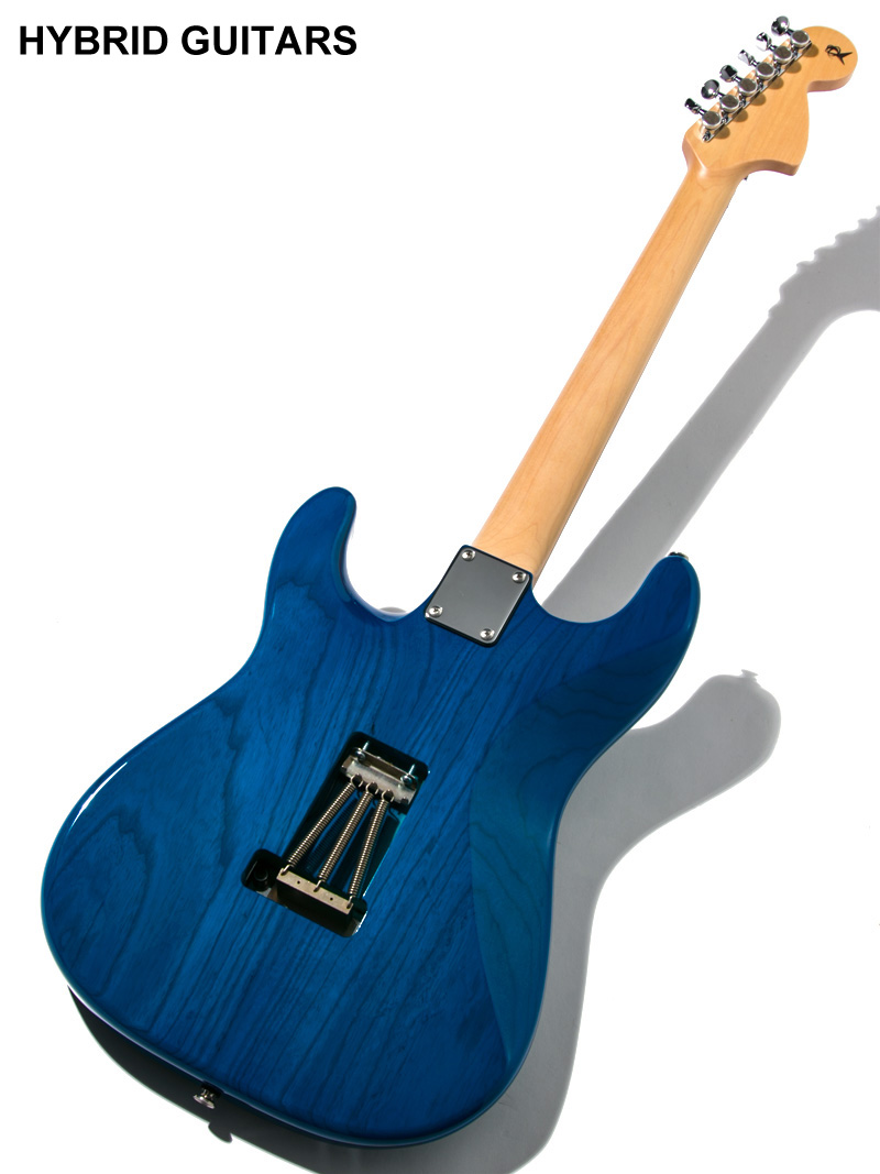 RY Guitar Custom Order Stratocaster Trans Blue Burst 2