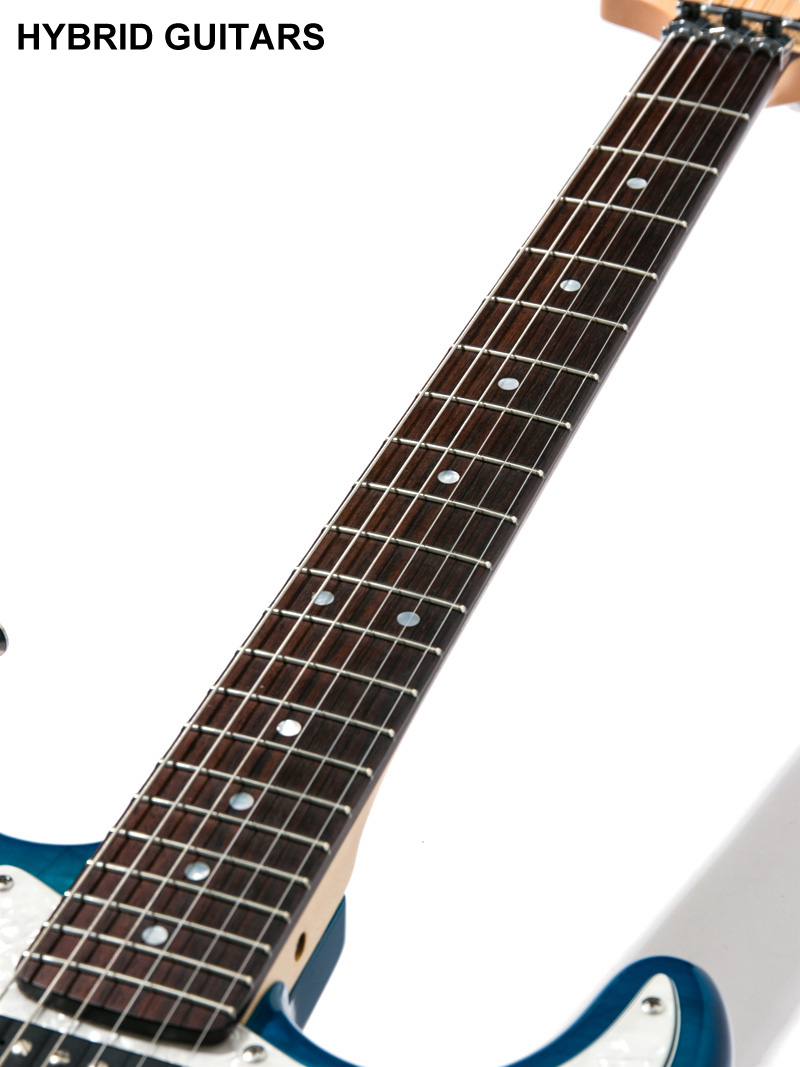 RY Guitar Custom Order Stratocaster Trans Blue Burst 7