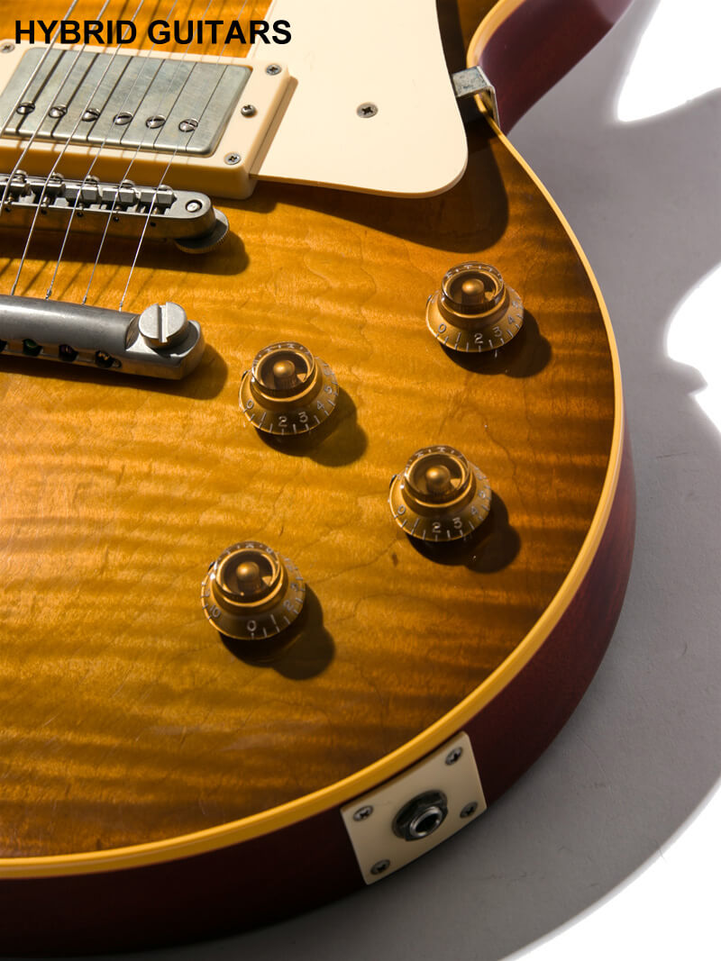 Bizen Works Burned Standard  Jacaranda & 1P Honduras Mahogany Honey Burst 2021 11