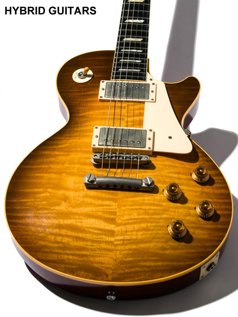 Bizen Works Burned Standard  Jacaranda & 1P Honduras Mahogany Honey Burst 2021 13
