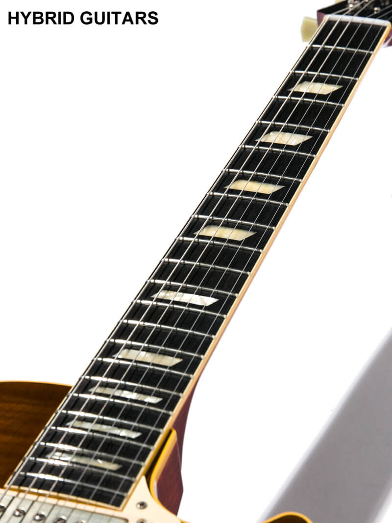 Bizen Works Burned Standard  Jacaranda & 1P Honduras Mahogany Honey Burst 2021 7