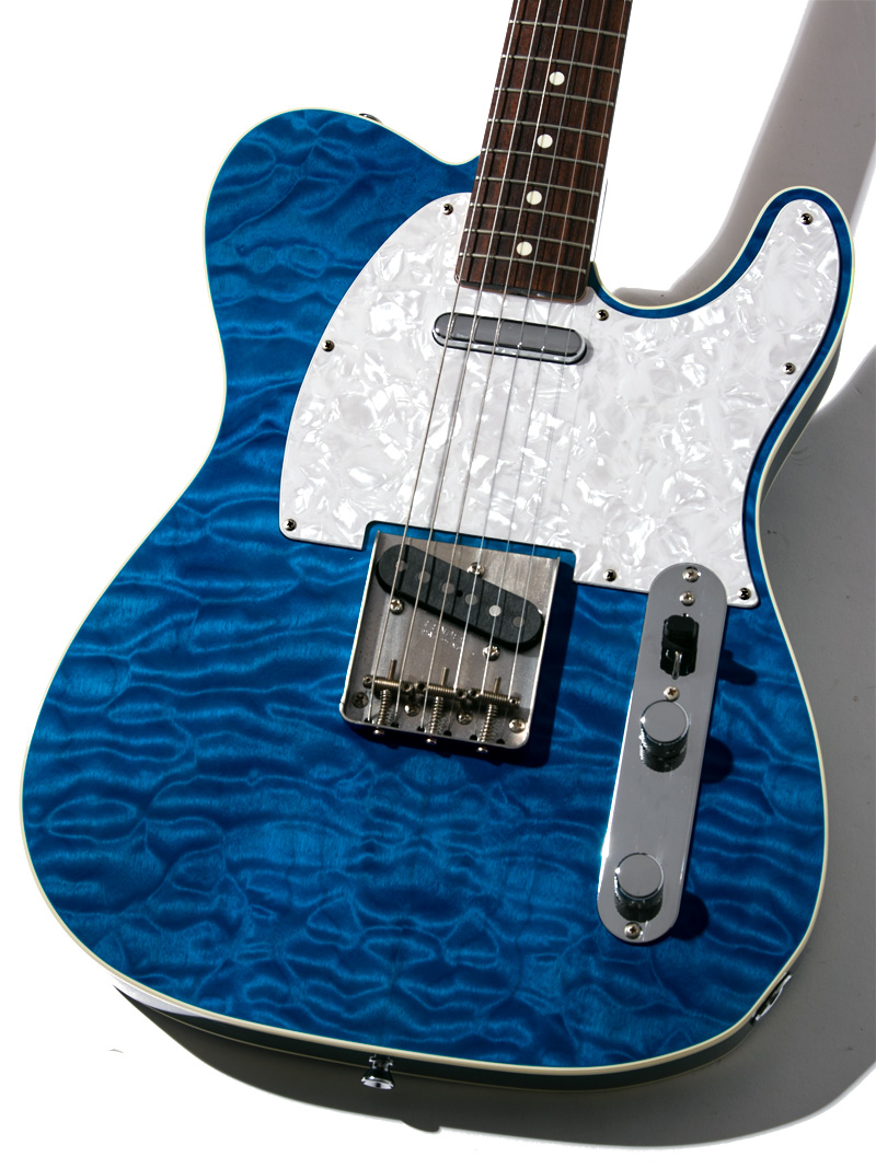 Fender Japan TL62B-QT Trans Blue 2012 3