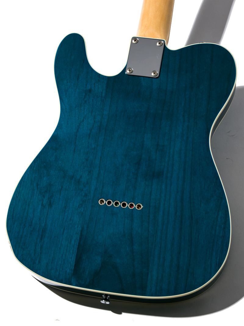 Fender Japan TL62B-QT Trans Blue 2012 4