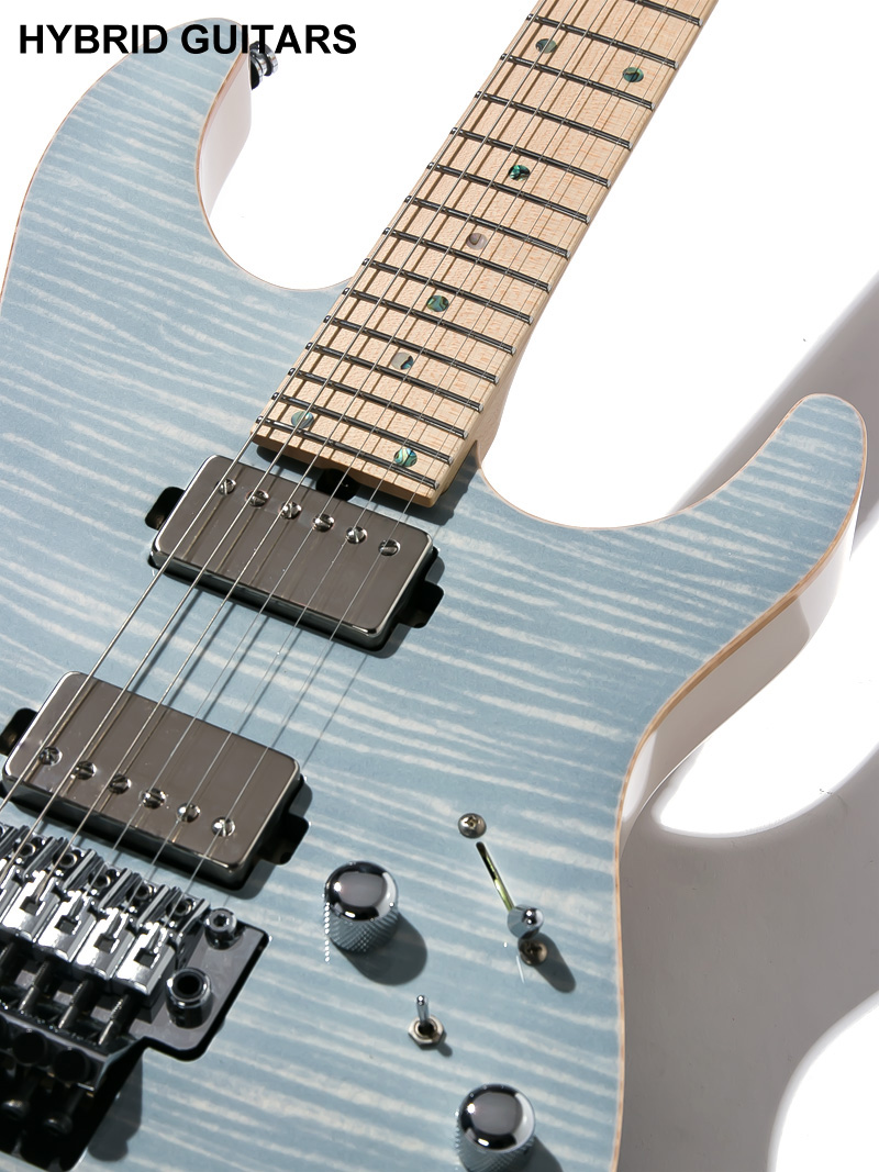 T's Guitars DST-Pro 24 White Tiger 2019 9