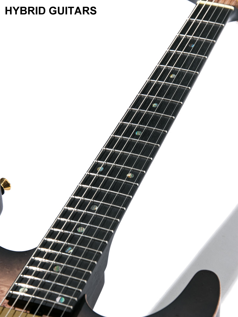 T's Guitars DST-24 Custom Natural to Black Burst 2020 7