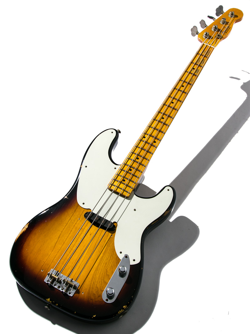 Fender Custom Shop Limited Edition 1955 Precision Bass Heavy Relic 2TSB 1