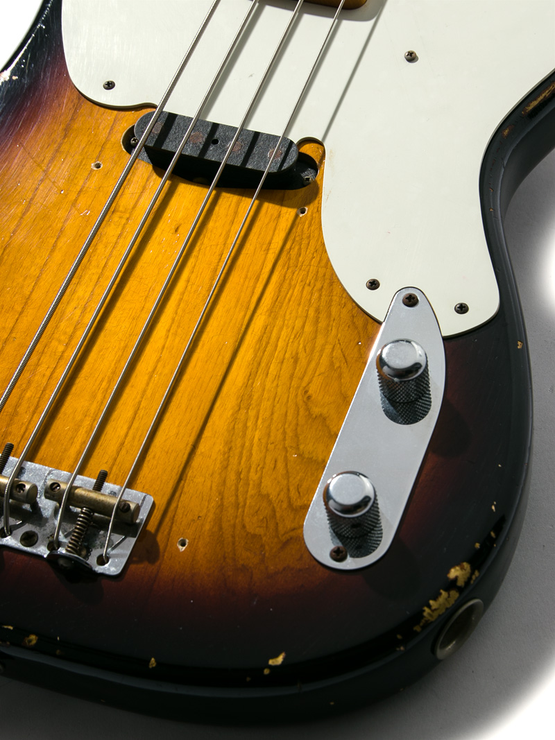 Fender Custom Shop Limited Edition 1955 Precision Bass Heavy Relic 2TSB 10