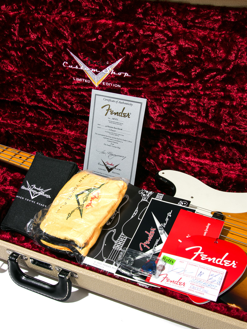 Fender Custom Shop Limited Edition 1955 Precision Bass Heavy Relic 2TSB 13
