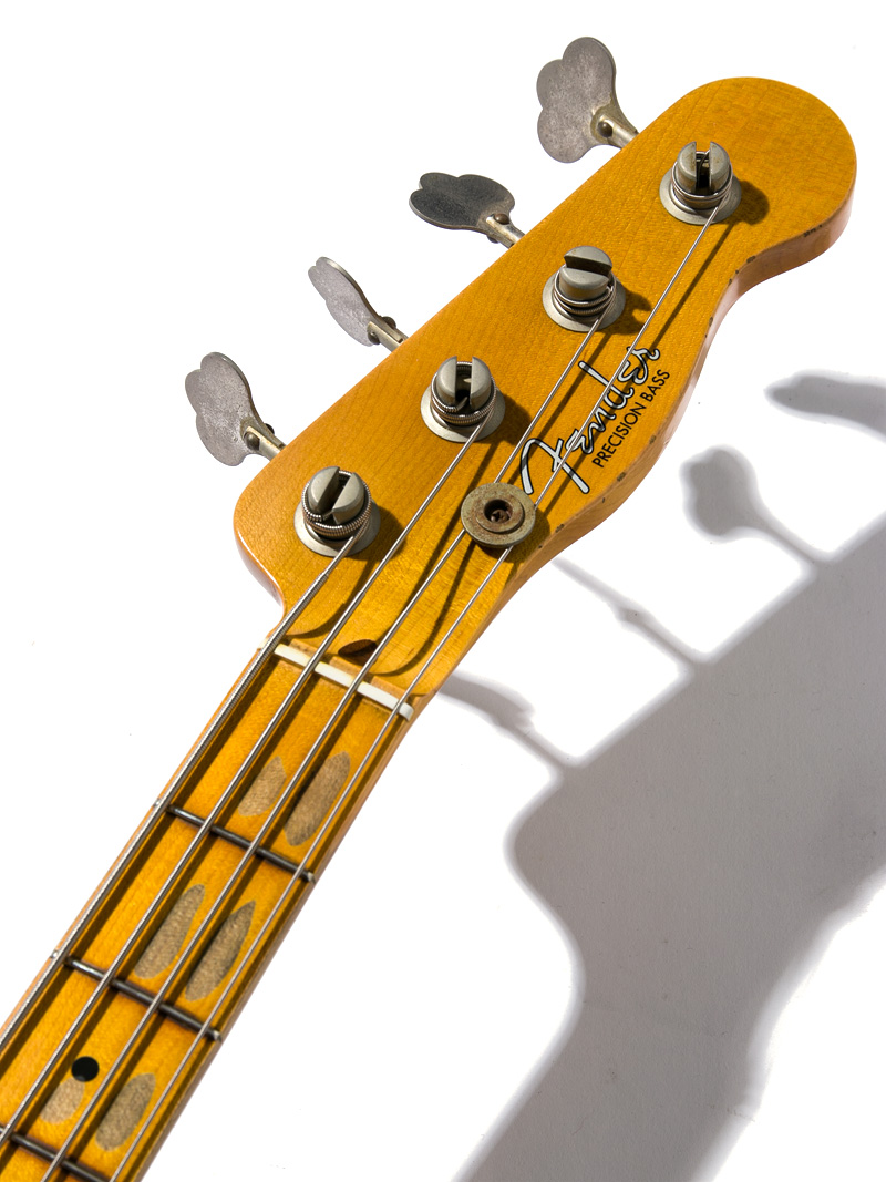 Fender Custom Shop Limited Edition 1955 Precision Bass Heavy Relic 2TSB 5