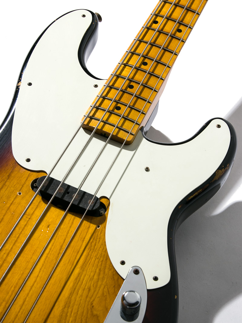 Fender Custom Shop Limited Edition 1955 Precision Bass Heavy Relic 2TSB 9