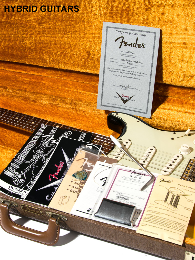 Fender Custom Shop 1960 Stratocaster Relic 3TS 14