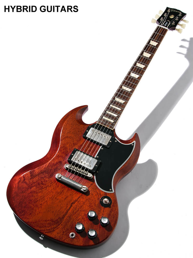 Gibson Custom Shop Historic Collection M2M 1963 SG Standard 1P-Body TH Cherry Vintage Gloss 1