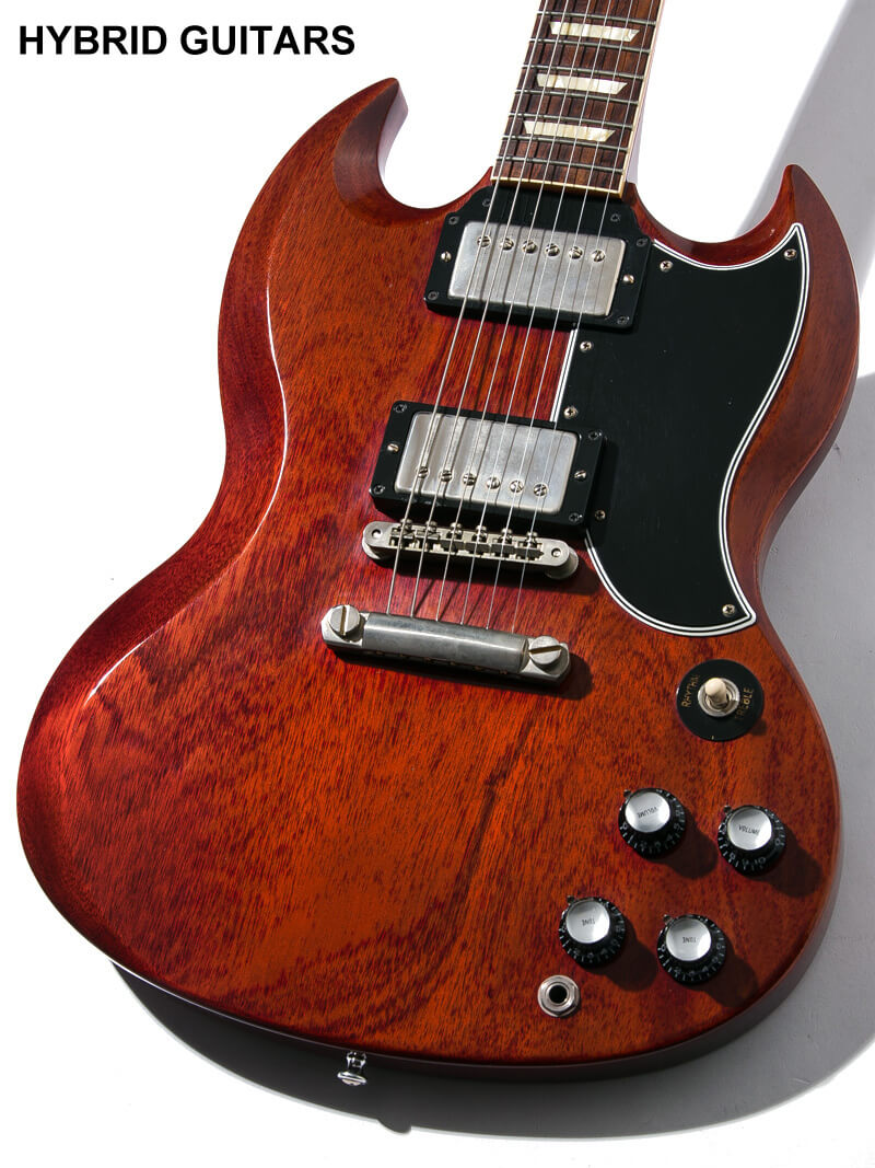 Gibson Custom Shop Historic Collection M2M 1963 SG Standard 1P-Body TH Cherry Vintage Gloss 3