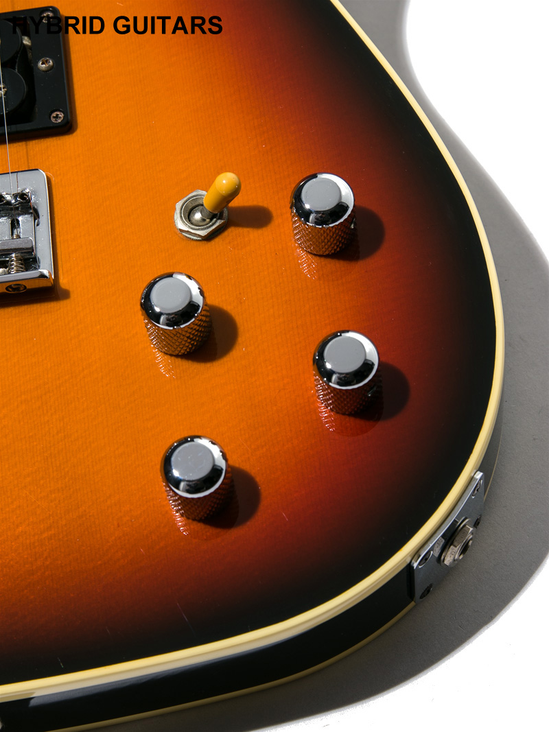 Carruthers Guitars T6 Chambered Spruce HH Sunburst 11