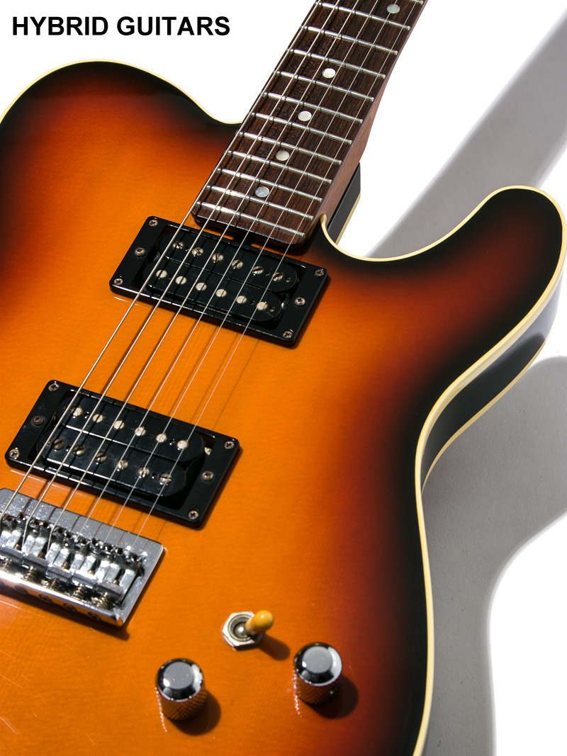 Carruthers Guitars T6 Chambered Spruce HH Sunburst 9