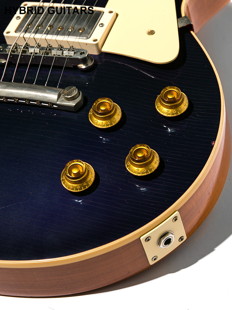 Gibson Custom Shop M2M 1957 Les Paul Standard Aged Candy Blue 14