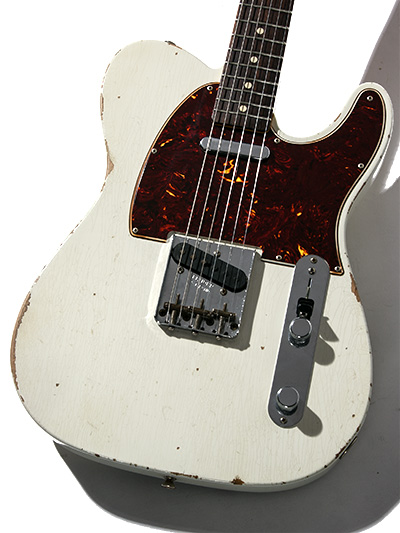 Fender Custom Shop NAMM Limited Re-Order & 30th Anniversary Limited 1963 Telecaster Relic Olympic White Matching Head