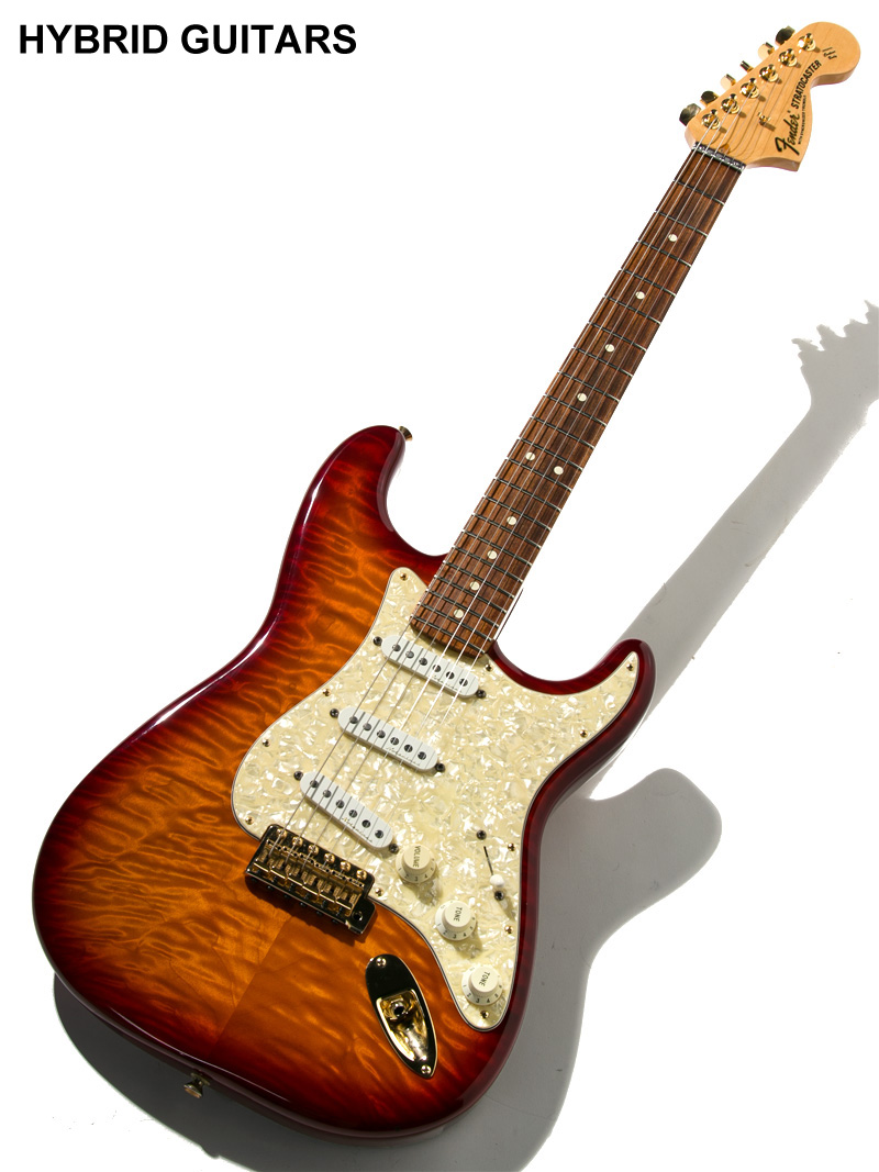 Fender Custom Shop Numbered Limited Stratocaster Dark Cherry Sunburst 1