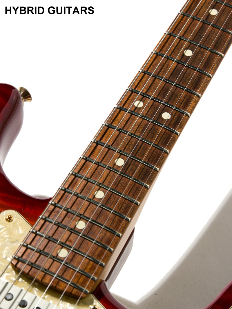 Fender Custom Shop Numbered Limited Stratocaster Dark Cherry Sunburst 15