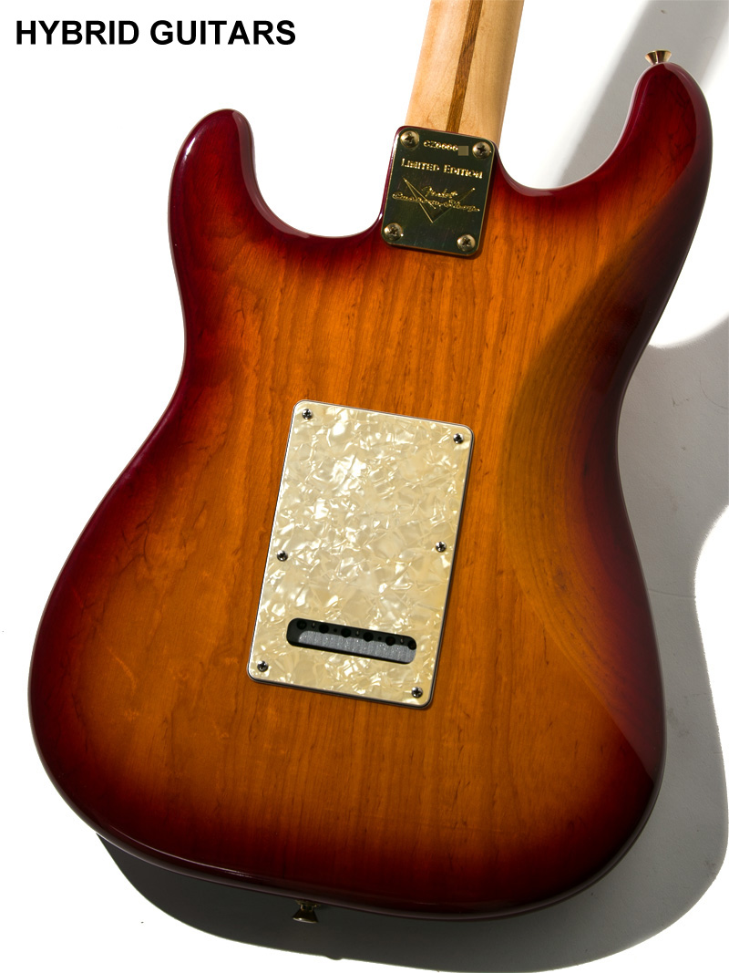 Fender Custom Shop Numbered Limited Stratocaster Dark Cherry Sunburst 4