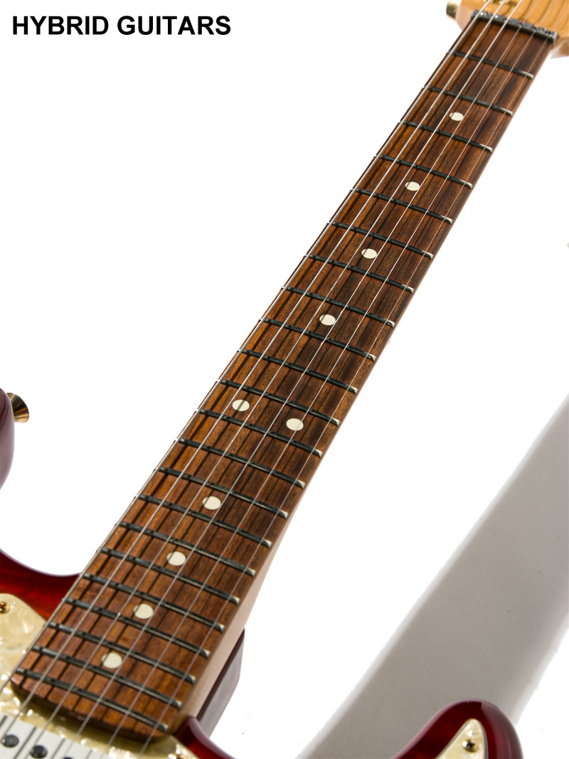 Fender Custom Shop Numbered Limited Stratocaster Dark Cherry Sunburst 7