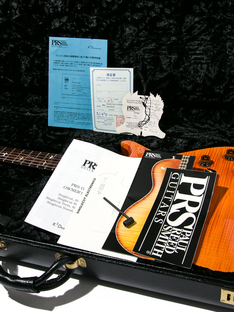 Paul Reed Smith(PRS) 20th Anniversary Singlecut Artist Package Brazilian Rosewood (BZF) Orange 15