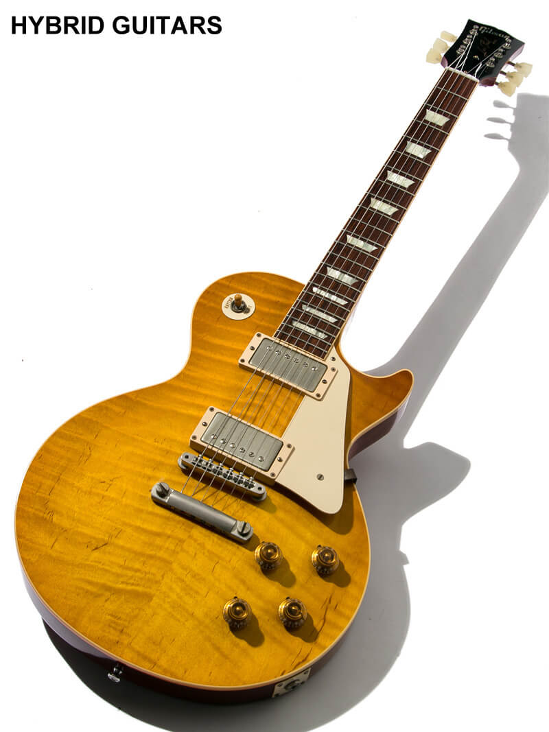 Gibson Custom Shop Historic Collection 1958 Les Paul Standard VOS Hand Select Faded Lemon Burst 1