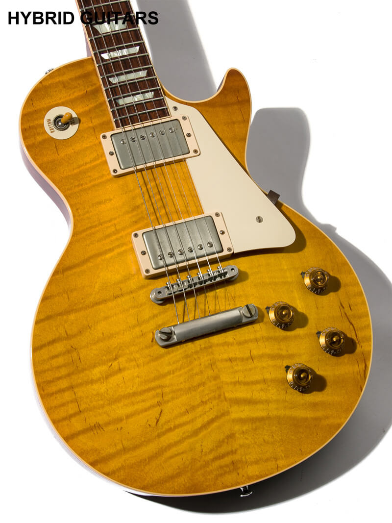 Gibson Custom Shop Historic Collection 1958 Les Paul Standard VOS Hand Select Faded Lemon Burst 12