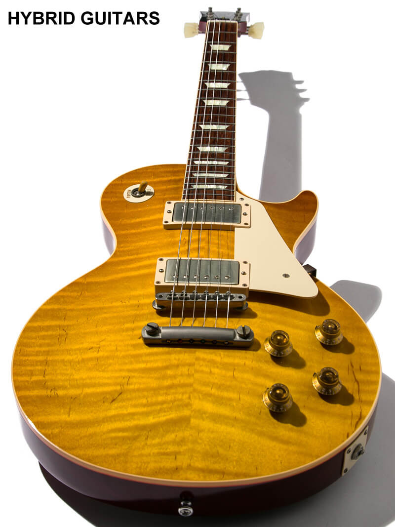 Gibson Custom Shop Historic Collection 1958 Les Paul Standard VOS Hand Select Faded Lemon Burst 13