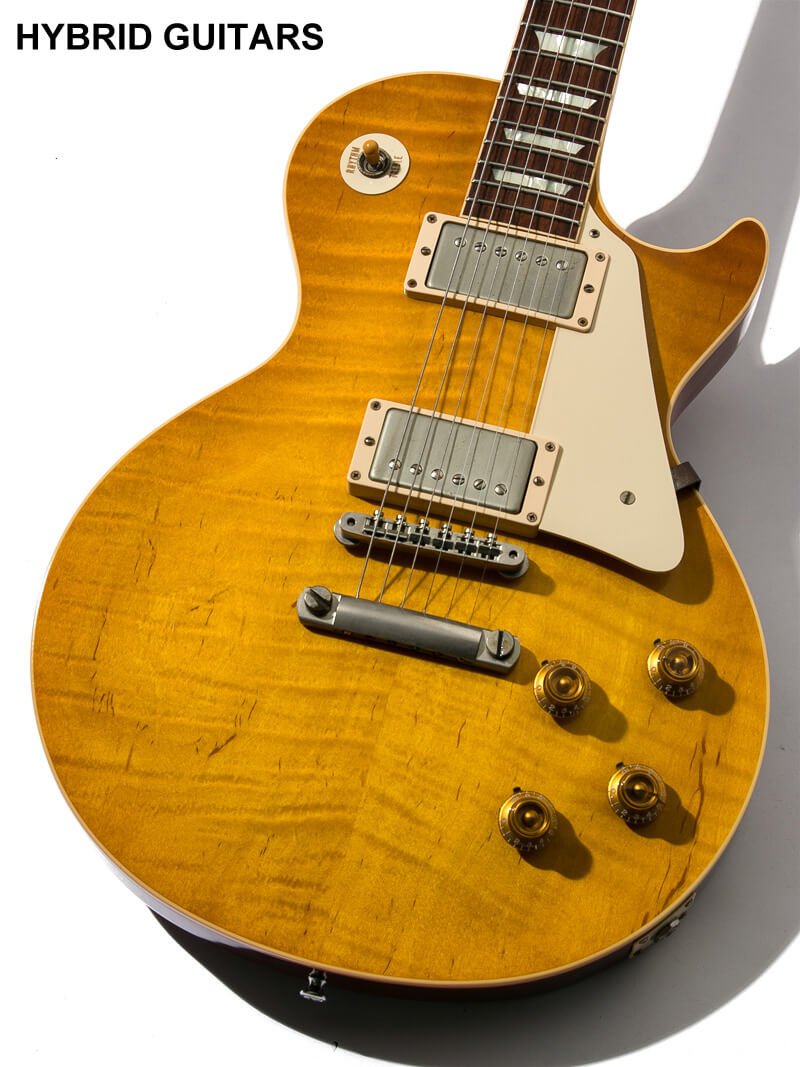 Gibson Custom Shop Historic Collection 1958 Les Paul Standard VOS Hand Select Faded Lemon Burst 3