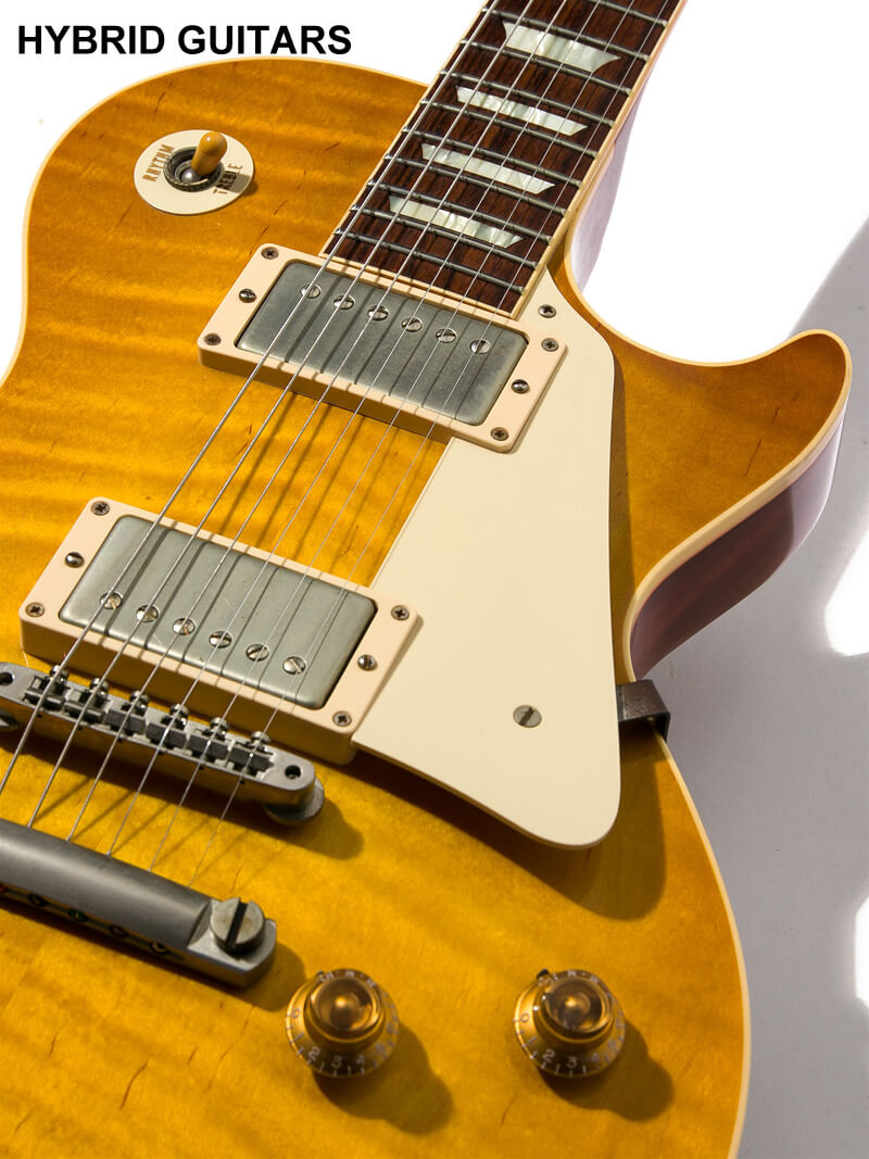 Gibson Custom Shop Historic Collection 1958 Les Paul Standard VOS Hand Select Faded Lemon Burst 9