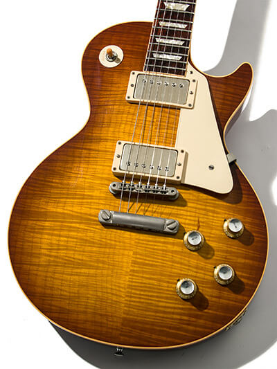 Gibson Custom Shop Historic Collection 1960 Les Paul Standard Reissue Figured VOS with Bare Knuckle Iced Tea Burst