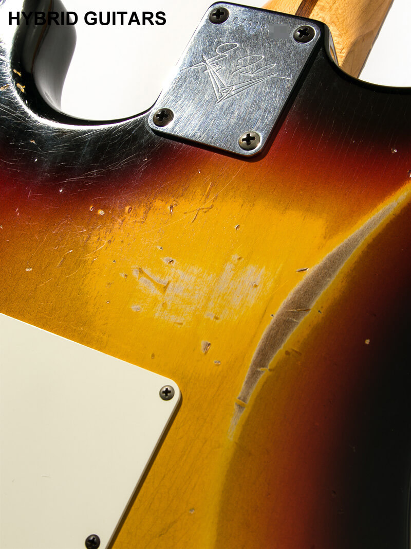 Fender Custom Shop MBS 1961 Stratocaster HSS Josefina Campos PU Heavy Relic 3CS Master Built by Greg Fessler 12