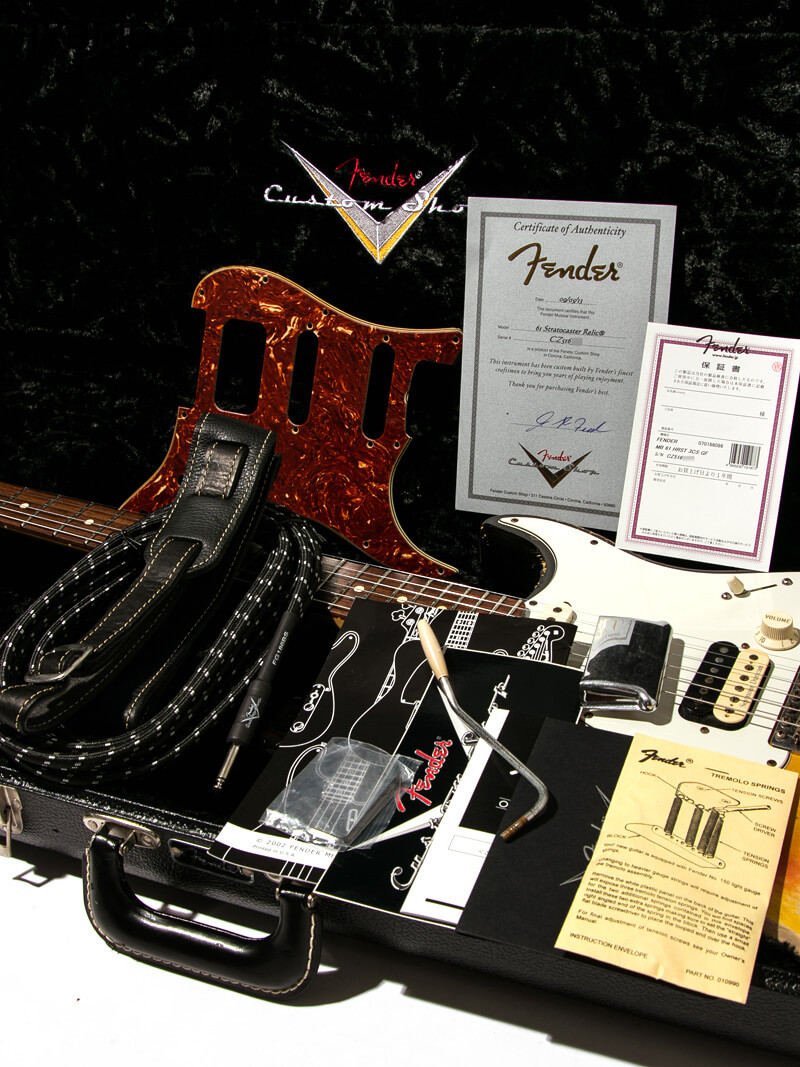 Fender Custom Shop MBS 1961 Stratocaster HSS Josefina Campos PU Heavy Relic 3CS Master Built by Greg Fessler 17