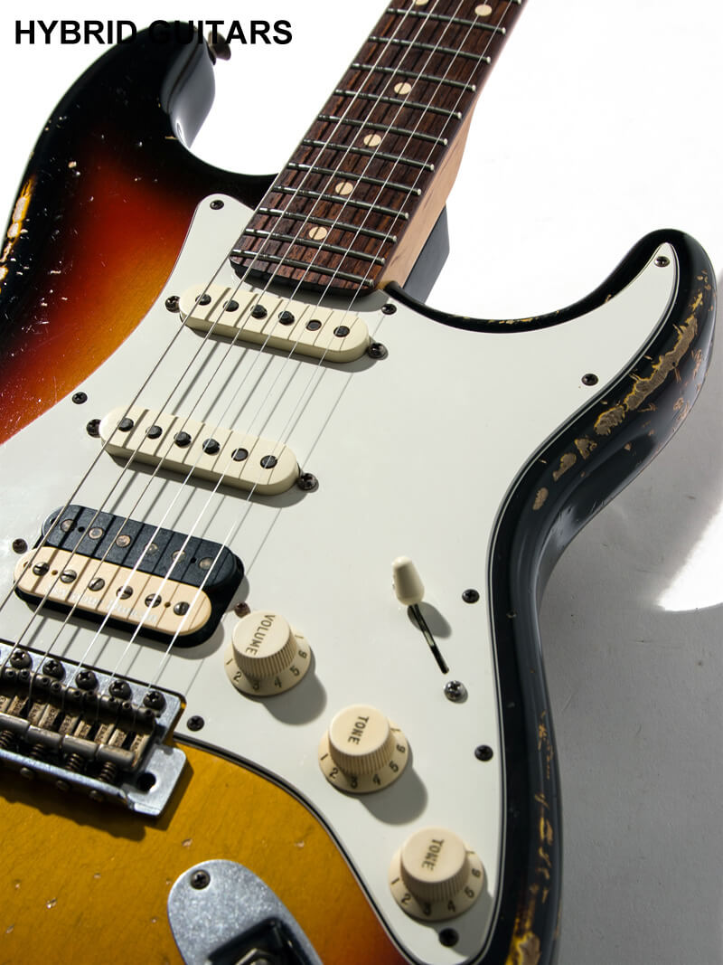 Fender Custom Shop MBS 1961 Stratocaster HSS Josefina Campos PU Heavy Relic 3CS Master Built by Greg Fessler 9