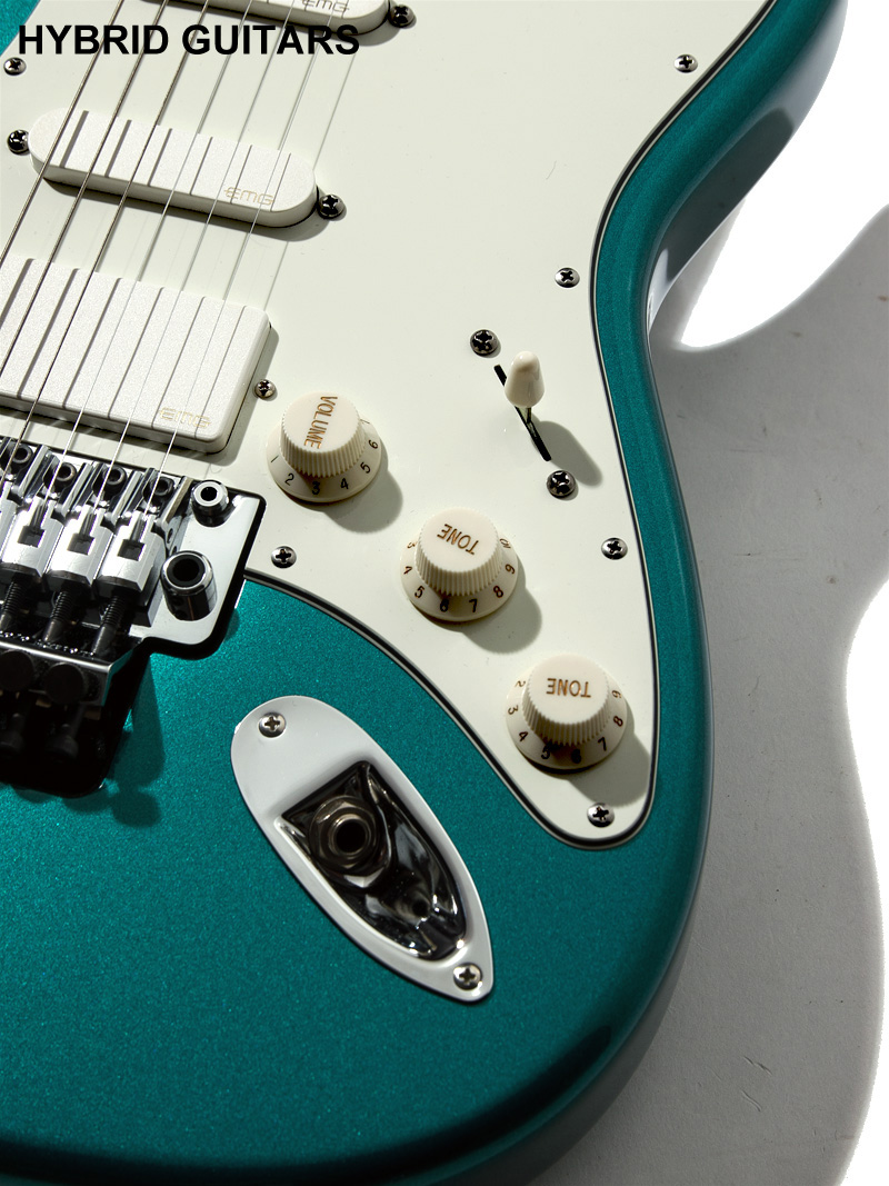 Suhr Reb Beach Spec Custom Classic Ocean Turquoise Metallic 11