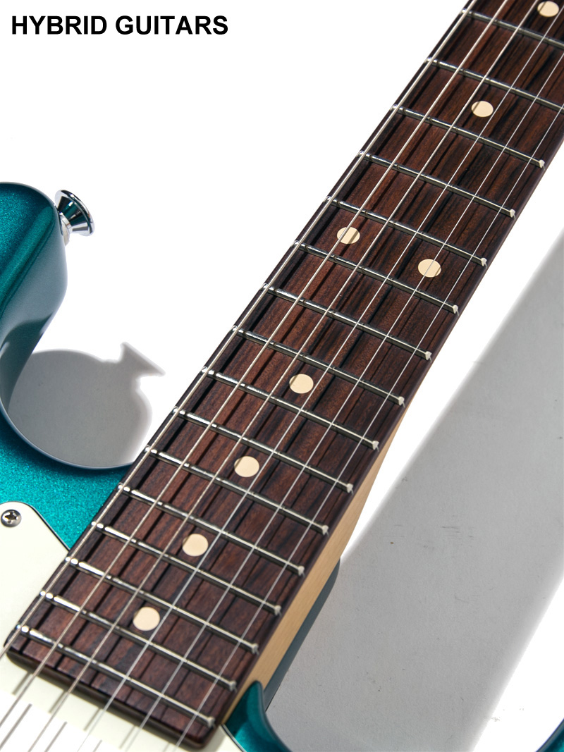 Suhr Reb Beach Spec Custom Classic Ocean Turquoise Metallic 13