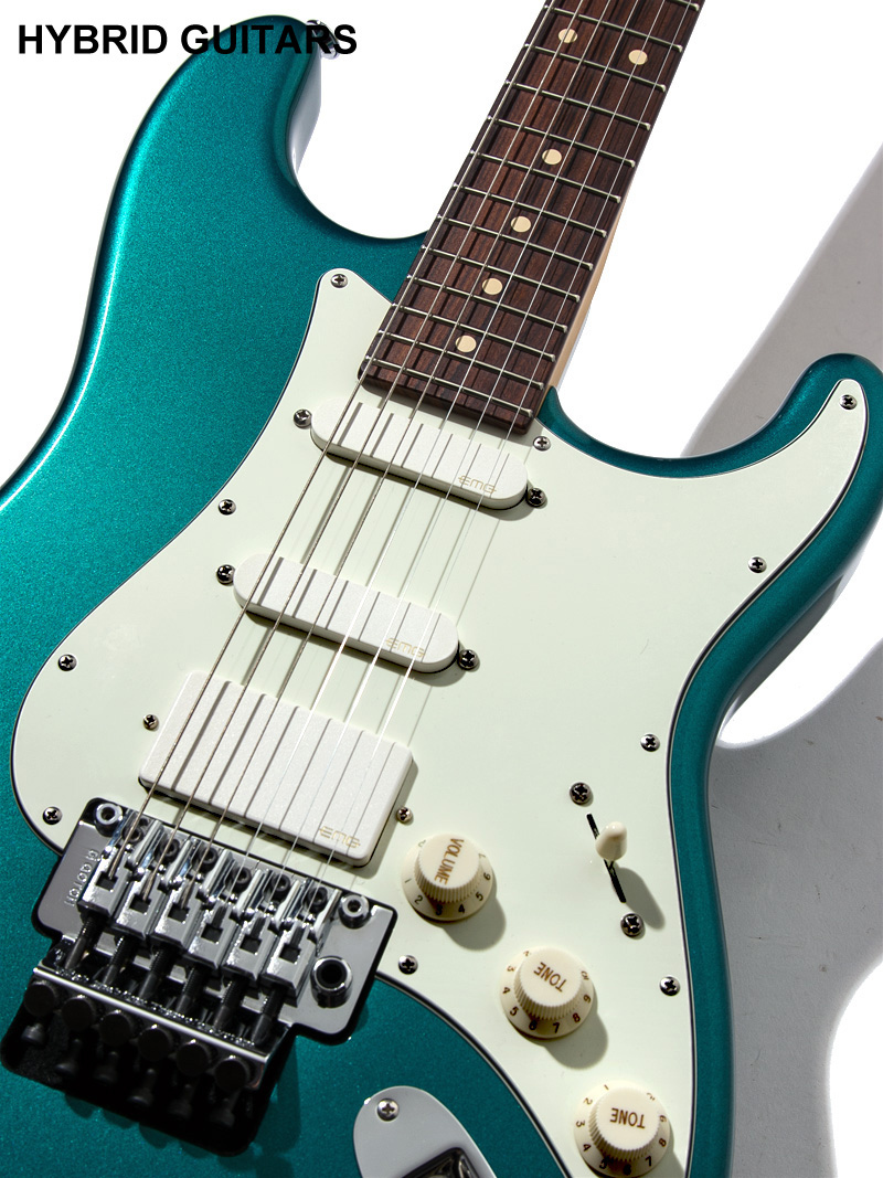 Suhr Reb Beach Spec Custom Classic Ocean Turquoise Metallic 9